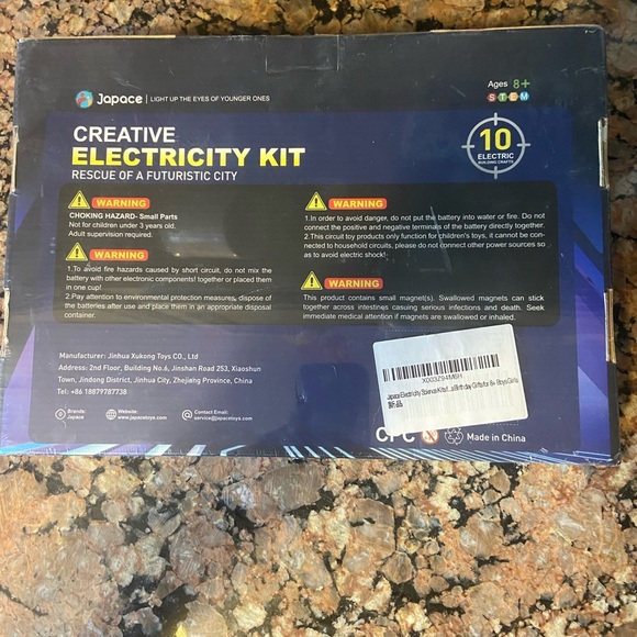 Japace Creative Electricity Kit-Rescue of a futuristic city. New/sealed - Picture 2 of 4